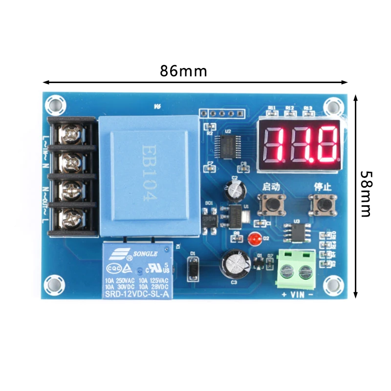 

XH-M602 Universal Numerical Control Battery Lithium Battery Charging Control Module