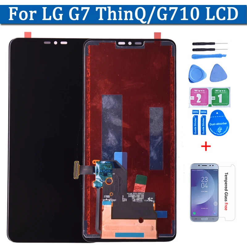 

Оригинальный дисплей для LG G7 G710EM G710PM G710VMP G710TM G710N G710VM, ЖК-дисплей для LG G7 ThinQ G710