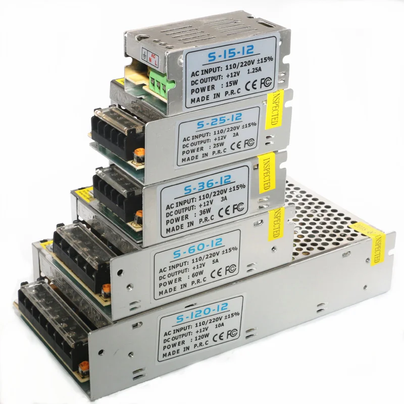 Питание светодиодный драйвер постоянного тока 12В малый объем один трансформатор