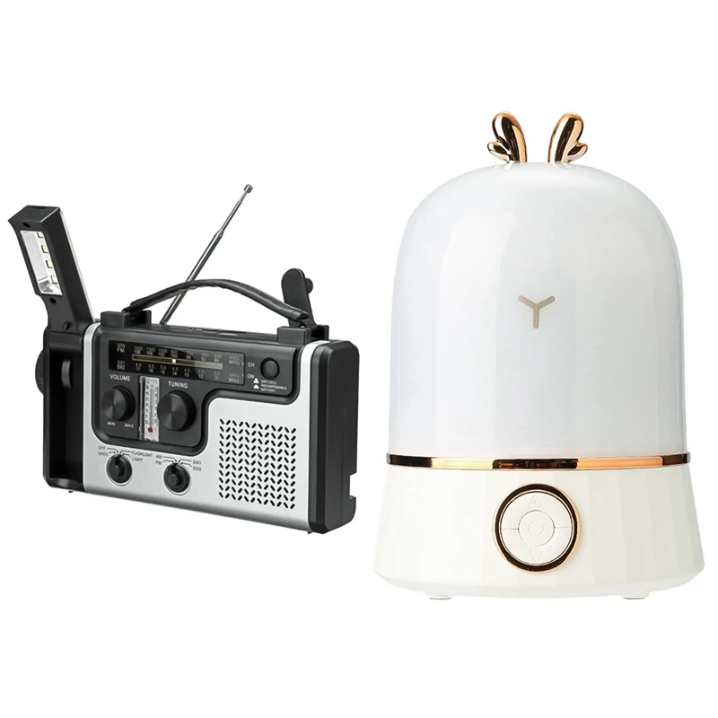 

Уличное многофункциональное портативное радио на солнечной батарее, FM/AM, 1 шт., проекционная лампа, белая