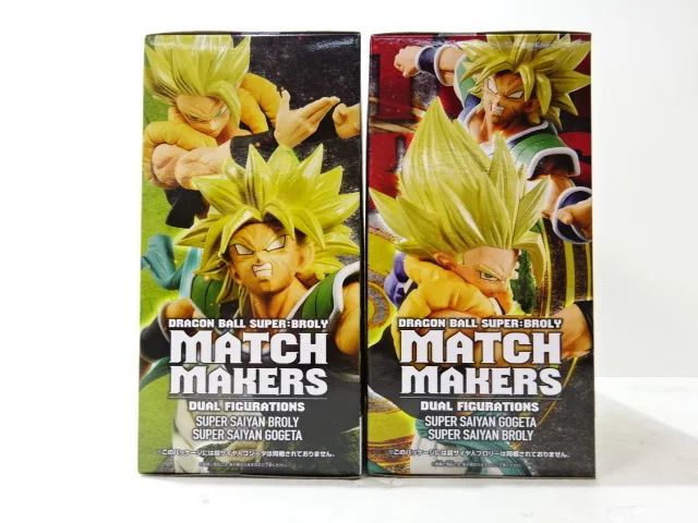 WSTXBD Banpresto Dragon Ball Z DBZ матч SSJ Broly VS Gogeta фигурка фигурки Brinquedos