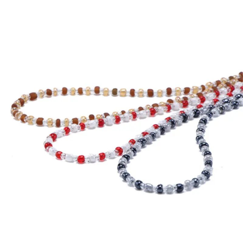 1 шт. модная женская противоскользящая цепочка для очков чтения солнцезащитных