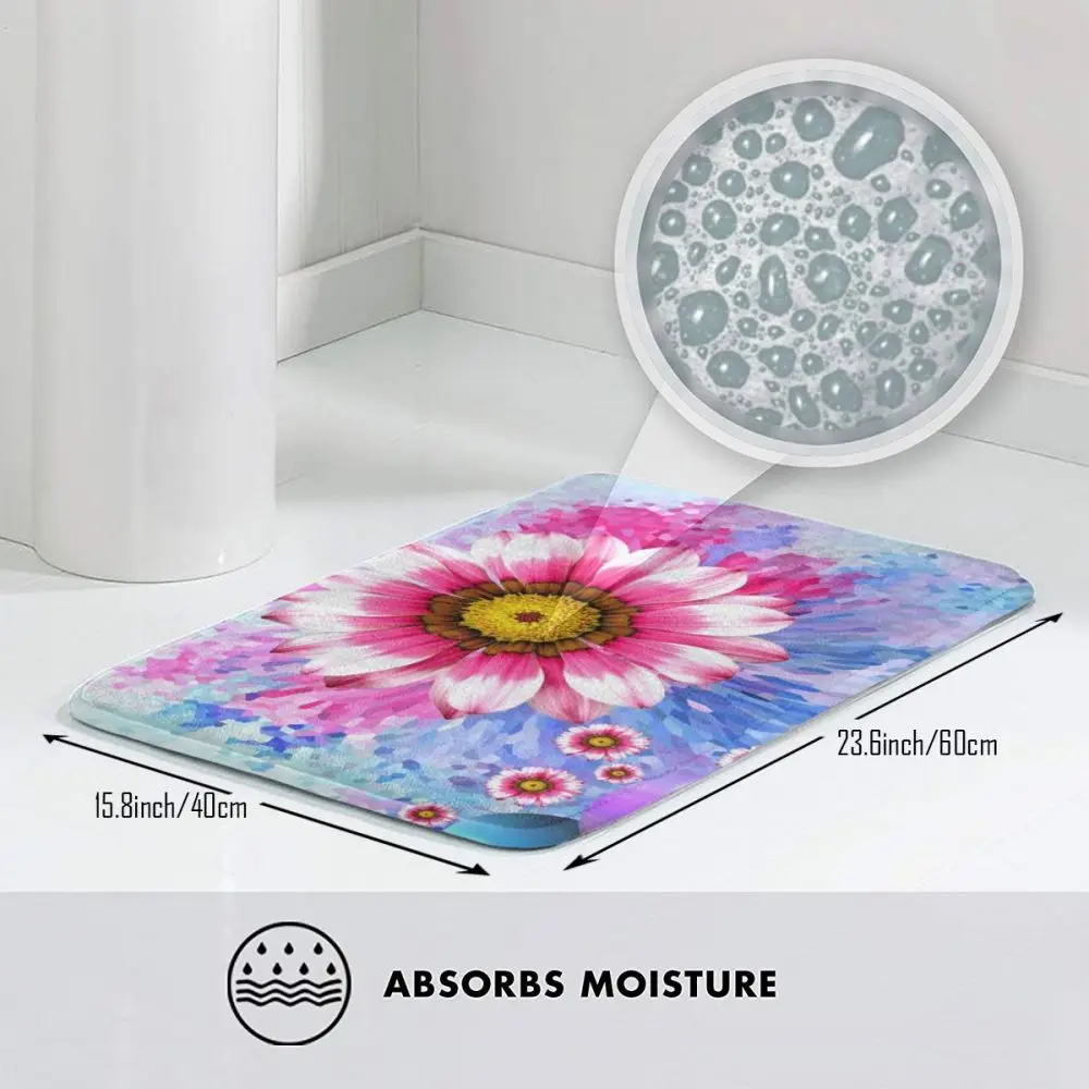 

Doorway Rug Kitchen Carpet Mat Water-Absorbing Non-Slip Rubber Carpet Floor Mat Kitchen Bathroom Door Entry Mat Can Be