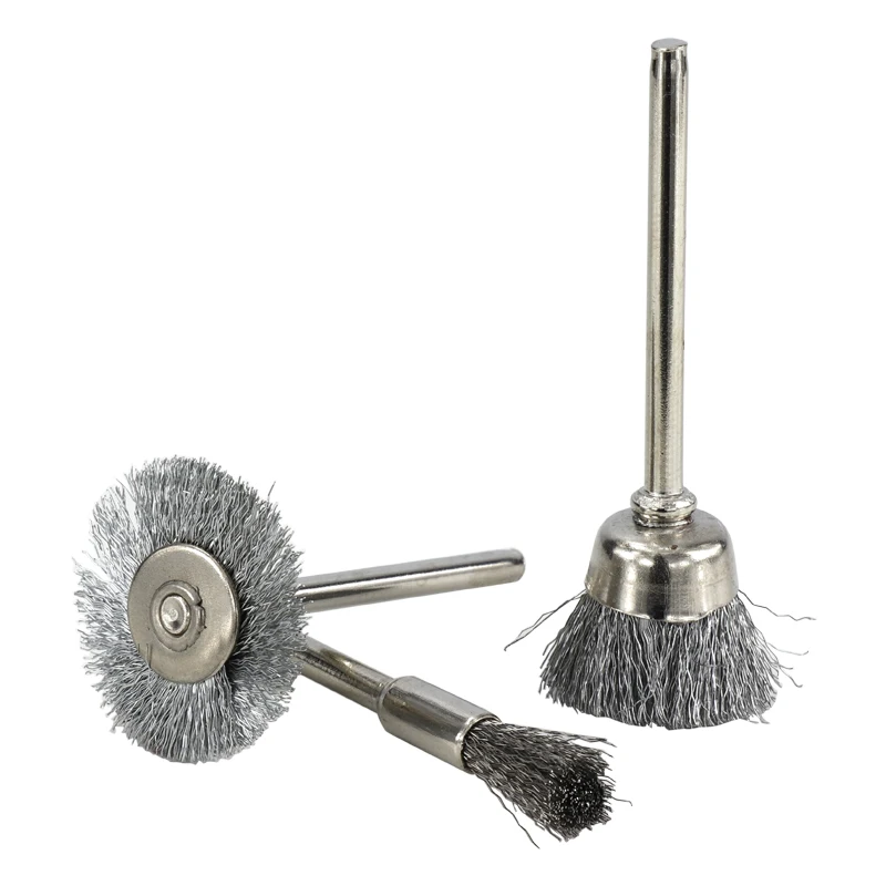 XCAN Polishing Wheel Brush Abrasive Rotary Tool Accessories 30pcs Steel Wire Disc For Metal Metalworking | Инструменты
