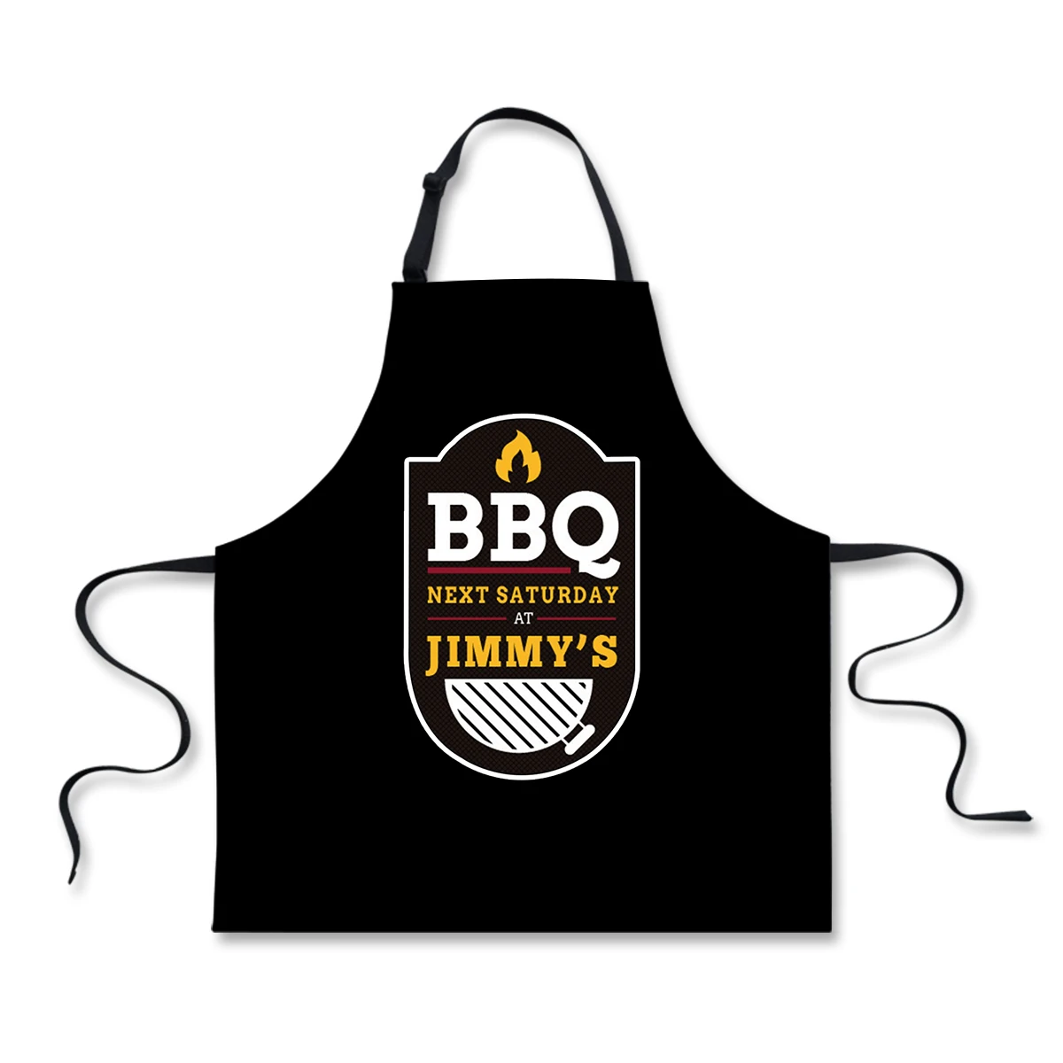 

Cartoon 3D BBQ Print Adjustable Kitchen Apron for Men Women Brief Anti-oil Baking Cooking Accessories Bib Cleaning Aprons Unisex