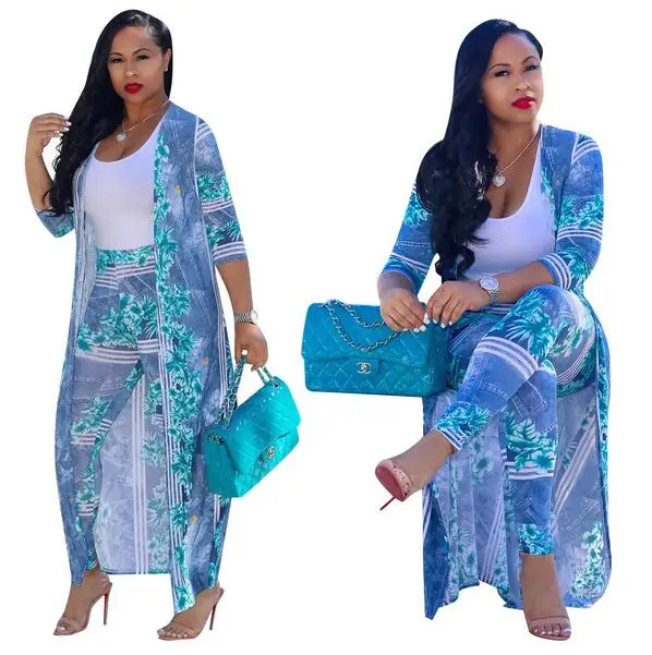 2020 туника платье дизайн традиционная африканская одежда Женский комплект 2 шт.