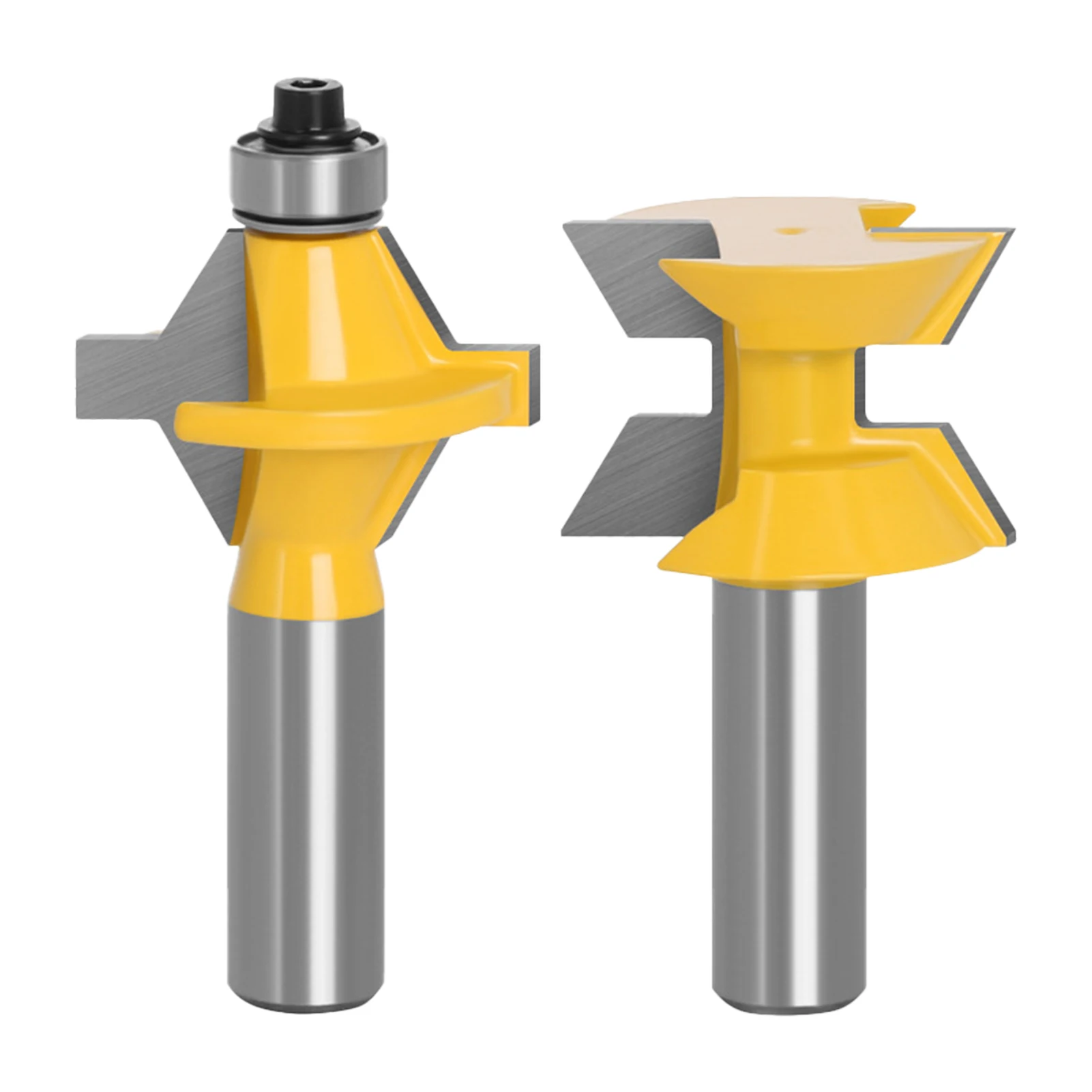 

120 Degree Woodworking Tool Portable Carbon Steel Assembly Professional Board Cabinet Door Accessories Router Bit Shank