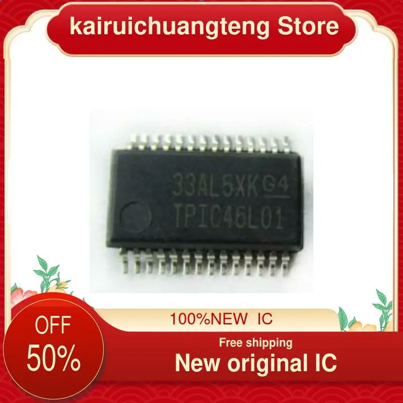

10-200PCS TPIC46L01DBR TPIC46L01 SSOP-28 New original IC