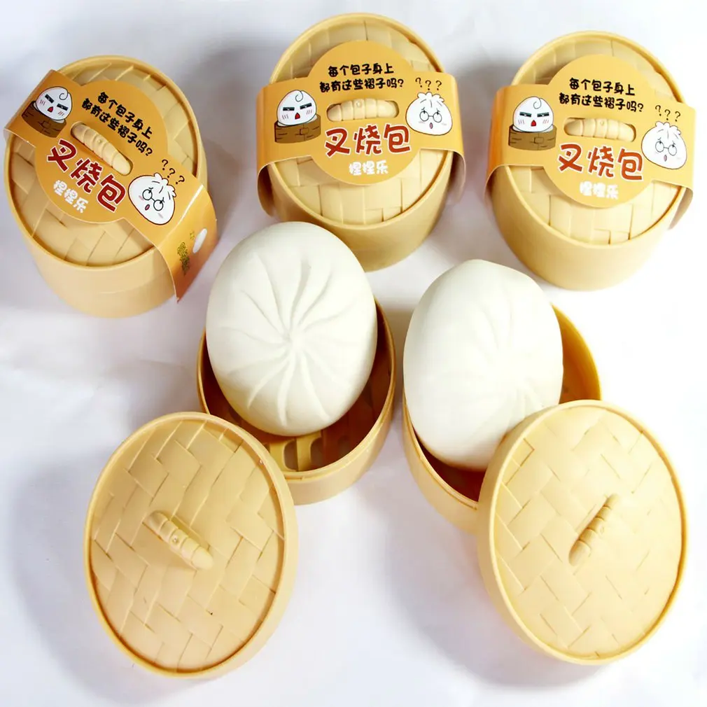 

Имитация булочка, игрушка-сжималка на пару, мягкая игрушка для декомпрессии, сжимающие игрушки-фиджеты, раскрывающая молнию игрушка для сня...