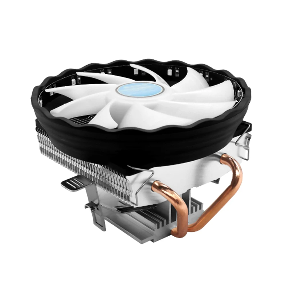 2 Heat Pipes CPU Cooler RGB 120mm Fan Low Profile Computer Air Cooling Radiator for AMD AM3+ AM3 AM2+ AM2 FM2 FM1 LGA Socket | Компьютеры