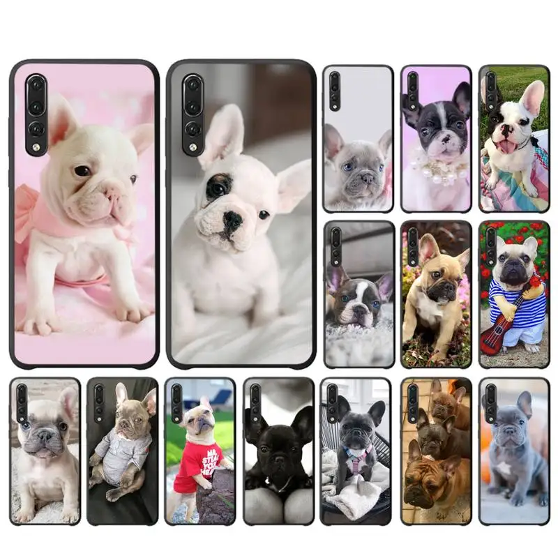 

MaiYaCa Cute French Bulldog Phone Case for Huawei P30 40 20 10 8 9 lite pro plus Psmart2019