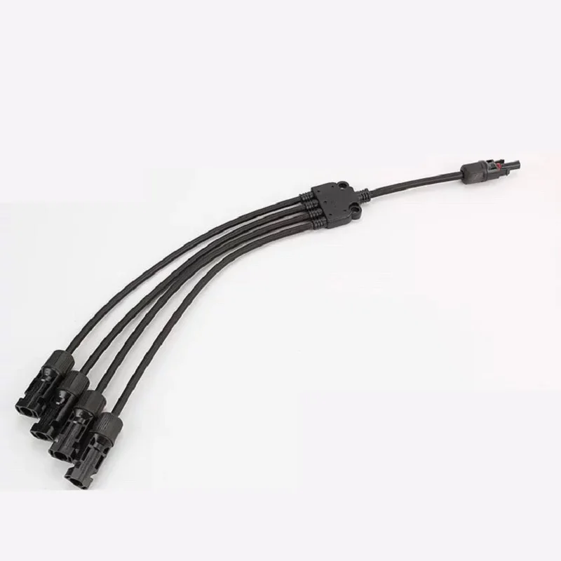 4y ветка параллельное подключение Электрический Солнечный разъем