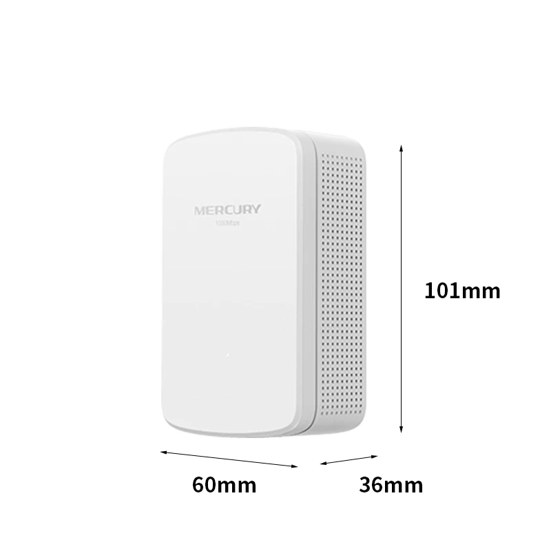 Wi Fi адаптер Mercury MP6A PLC 1000 м гигабитный|Сетевые адаптеры c передачей данных по