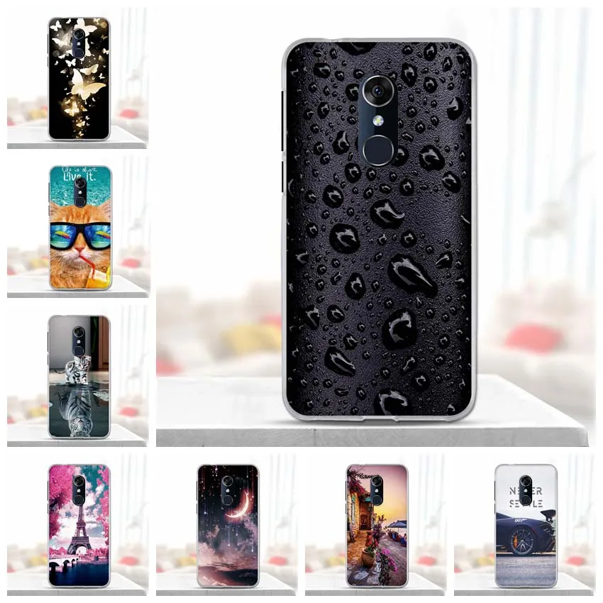 Чехол для Alcatel 3 5052Y 5052D чехол 3L 5034D мягкий силиконовый из ТПУ с 3d рисунком животных