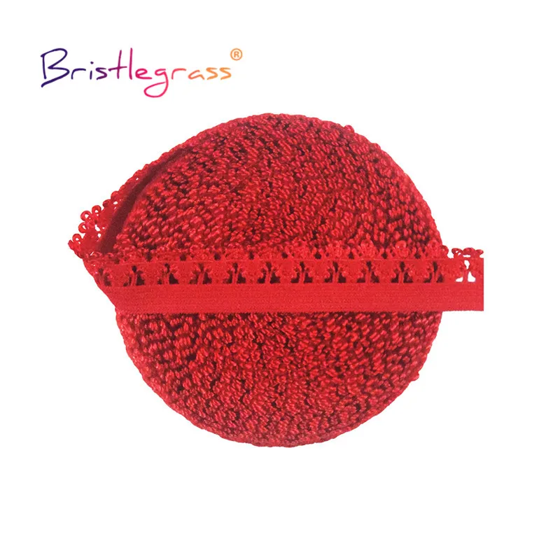Bristlegrass 2-10 Yard 1/2 13mm Crown Picot Frilly Decorative Lace Trim Elastics: Perfect for Headbands, Lingerie, and Sewing image 5