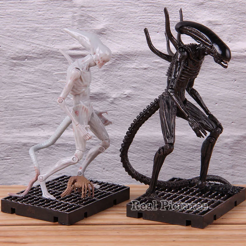 Hiya игрушки изысканный мини чужой завет чужой Xenomorph и Neomorph ПВХ иностранцев, движущаяся фигурка, Коллекционная модель, игрушка в подарок 2 шт./компл