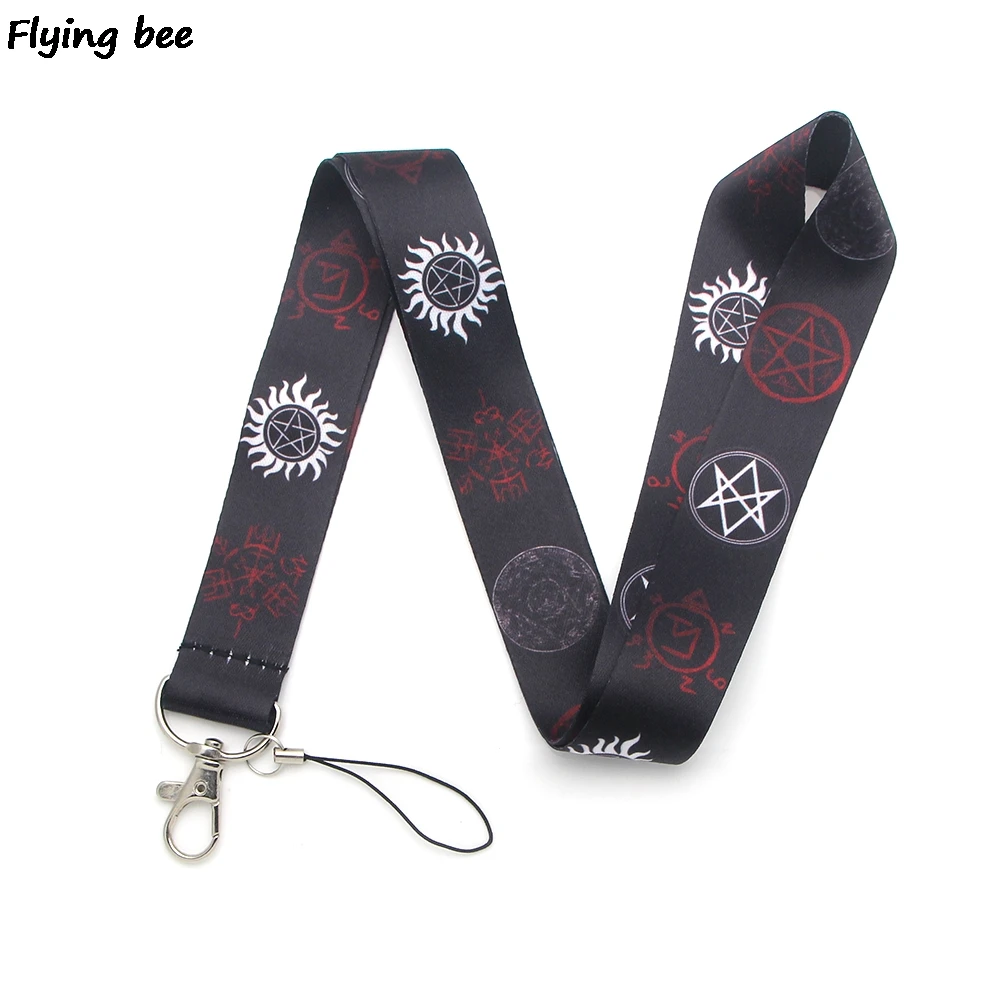 Flyingbee супернатуральный крутой ремешок для ключей держатель женский Талрепы ID