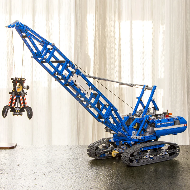_ 20010 Technic Series гусеничный кран 1401 шт. строительные блоки модели кирпичей с