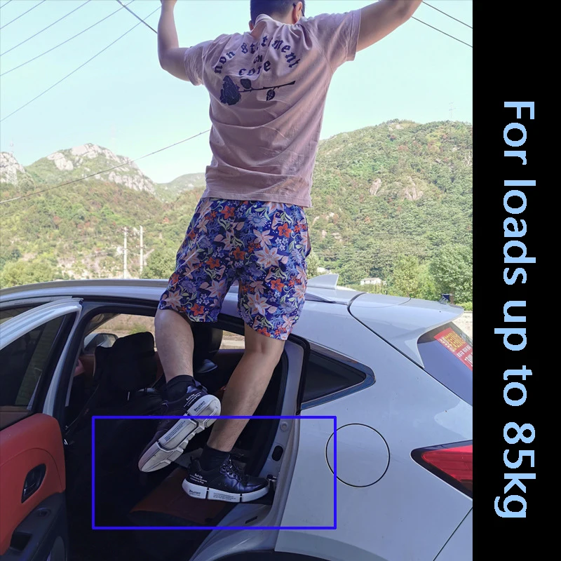 Универсальная Складная вспомогательная педаль на крышу автомобильная