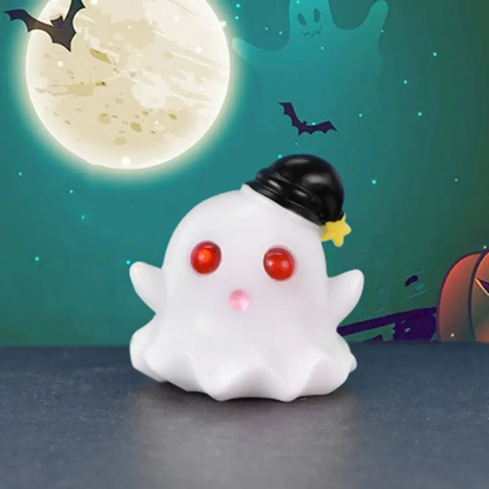 Minidecoraci&oacute;n de Halloween, murci&eacute;lago en miniatura, calabaza, fantasma, Ara&ntilde;a, decoraci&oacute;n de resina, adornos, accesorios para casa de mu&ntilde;ecas-2