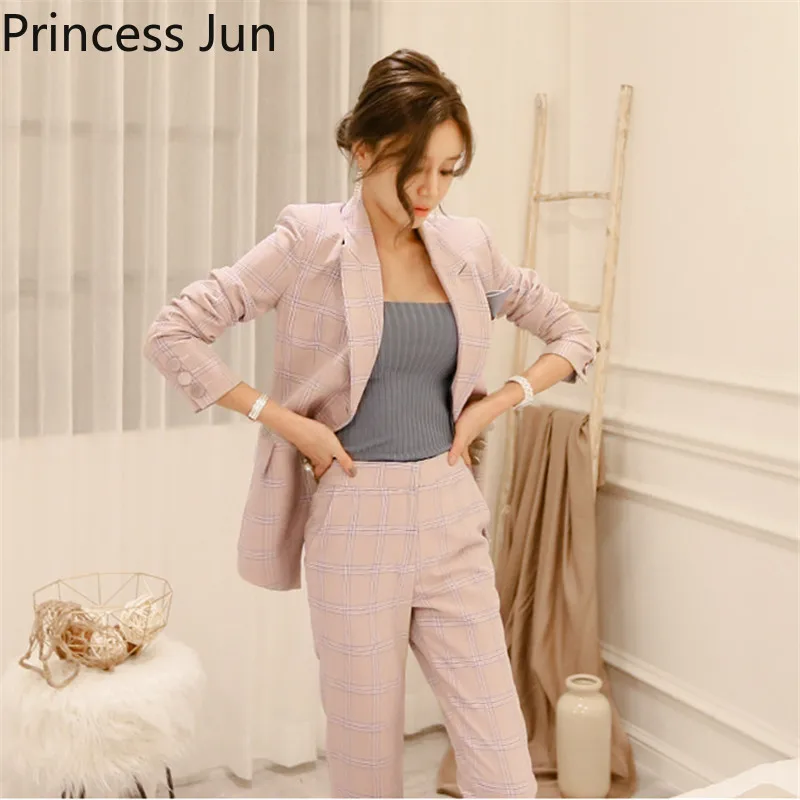 Офисные женские туфли для женщин комплект из 2 предметов модный розовый костюм с