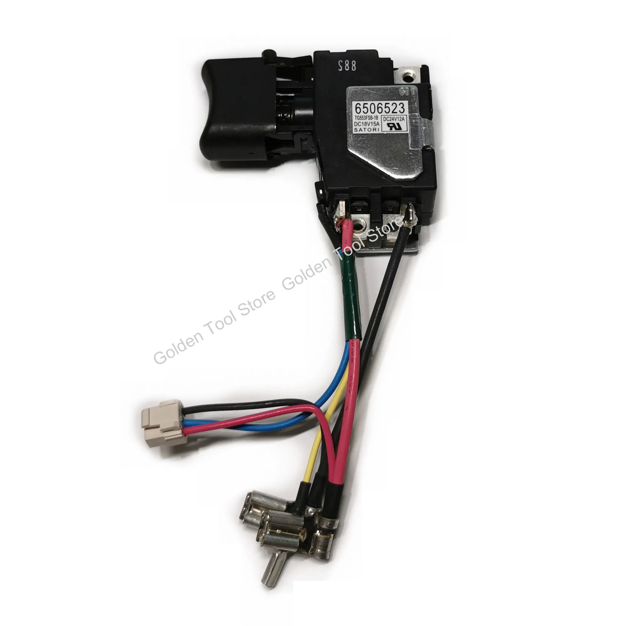 Переключатель 6506523 650652 3 для Makita BTW250RFE BTW251RFE DTW251RFE BTW250 DTW250 DTW251Z DTW251RMJ BTW251Z DTW251 BTW251