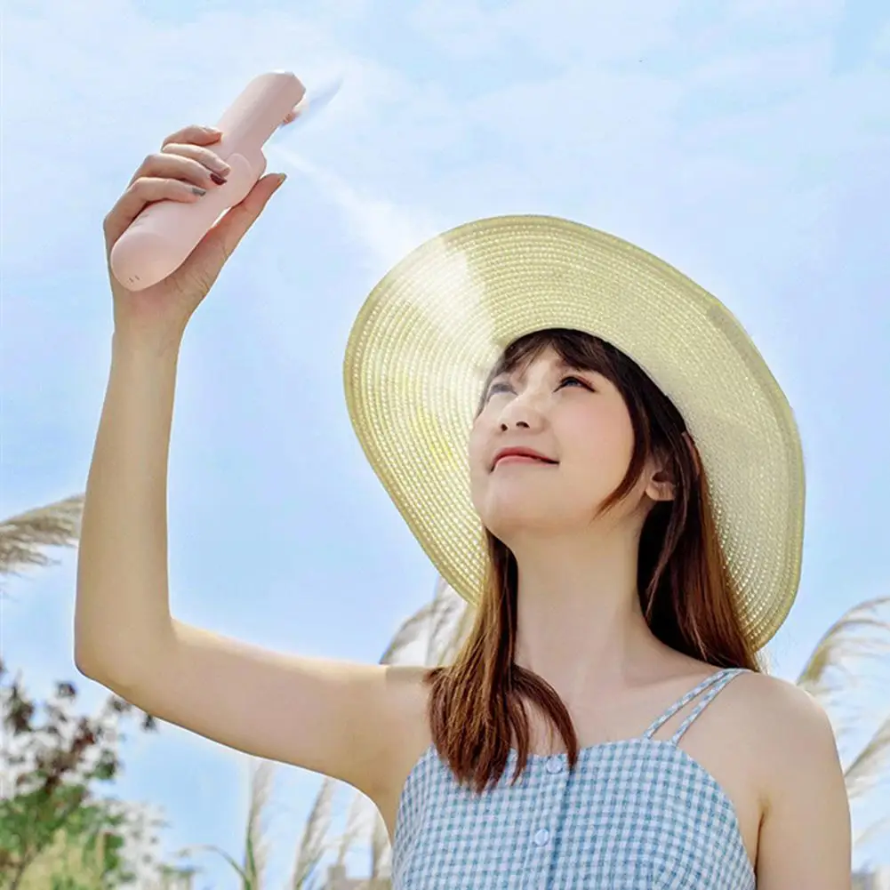 AsyPets ручной спрей вентилятор Многофункциональный складной Увлажнитель для