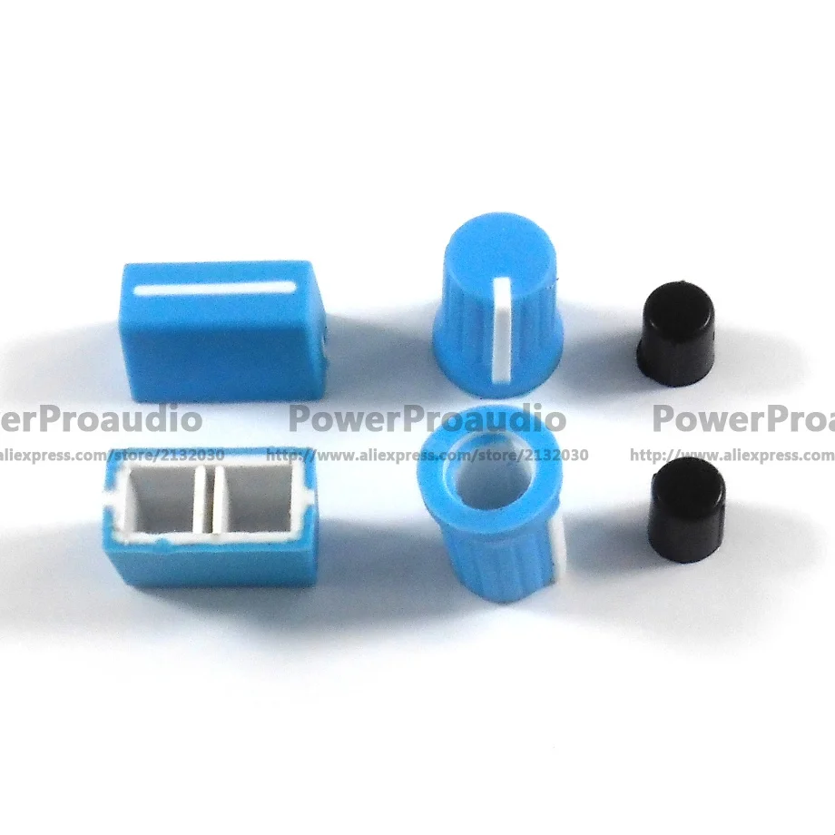 20 шт. Вращающаяся ручка + Fader Cap для Rane Mixer TTM 57 61 62 64 68 (синий)|diaphragm|8 ohm |