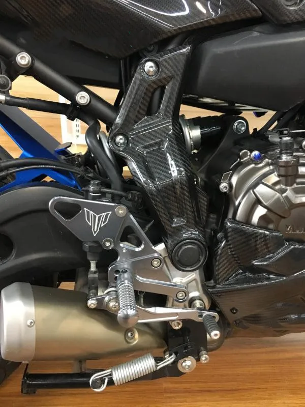 CNC Регулируемые задние наборы Rearset подножка подножки для Yamaha MT-07 FZ-07 FZ MT 07 FZ07 MT07 2013