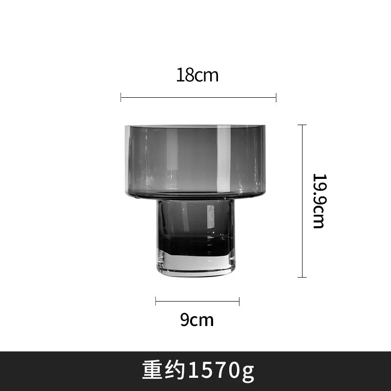 

Nordic Luxury Large Glass Vase Decoration Modern Art Hydroponic Vase Dining Room Living Room Flower Arrangement Decoration Ideas
