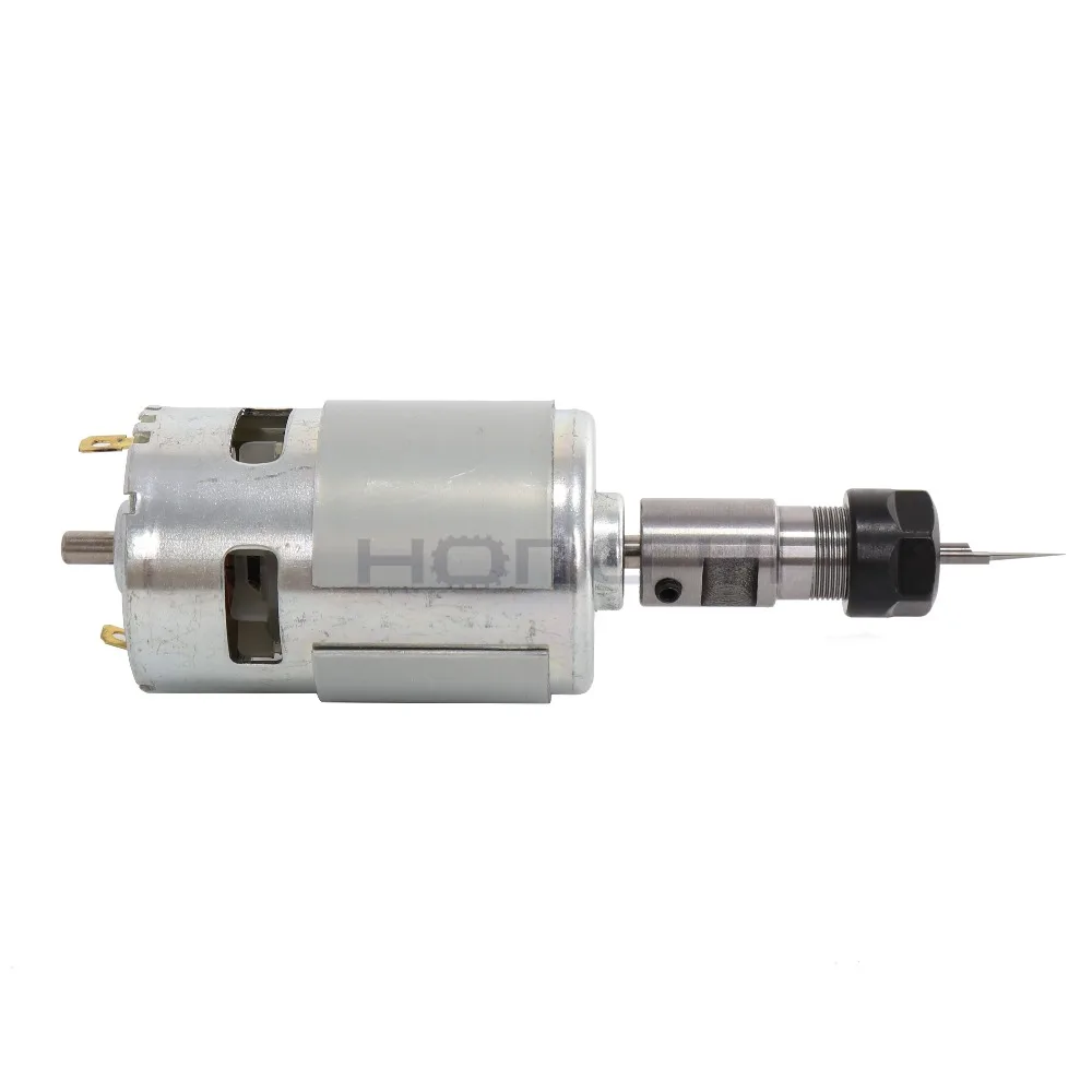 Rodamientos de bolas de Motor de husillo de 775 795 motores de alta potencia con varilla de extensión ER11+ fondo plan