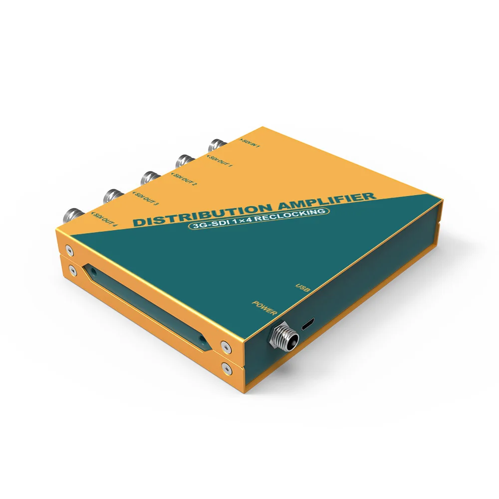 Avmatrix SD1141 распределительный усилитель 1 вход 4 выхода аудио видео SD HD 3G SDI сплиттер