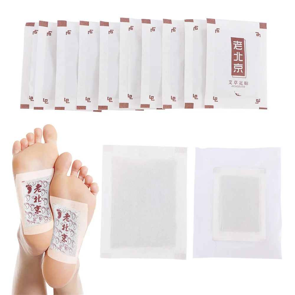 10 шт. пластыри для детоксикации ног|Инструмент ухода за ступнями| |