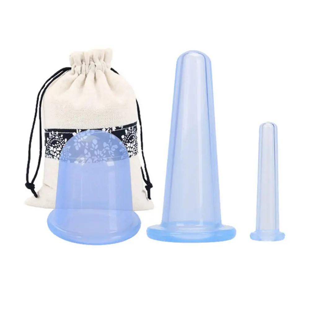 

1 шт. Силиконовая Вакуумная присоска оборудование здравоохранения ее гигроскопичности и способности резервуар для снятия боли лица способ...