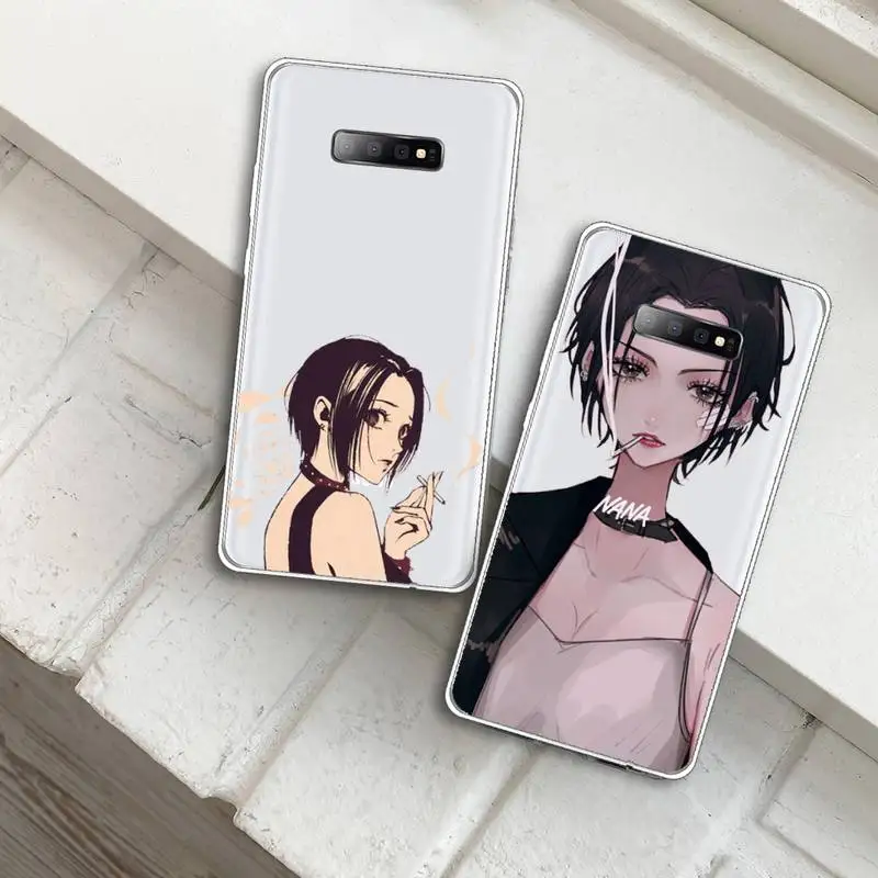 

Oosaki Nana Phone Case Transparent For Samsung Galaxy A71 A21s S8 S9 S10 plus note 20 ultra