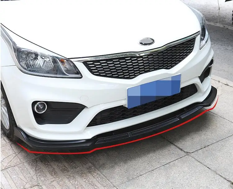 Для KIA K2 Задний Спойлер ABS задний передний бампер диффузор защитные бамперы для 2017