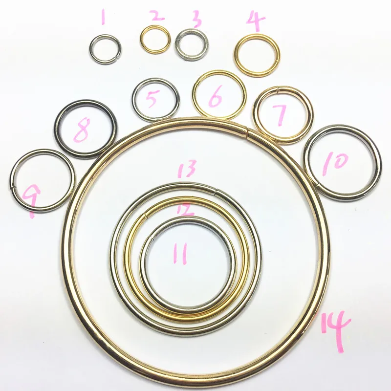 10 шт. Новая металлическая пряжка ручная сумка кошелек ремешок ремень сетка