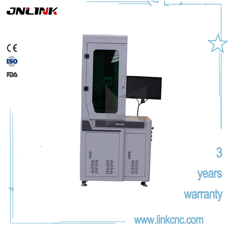 Высокая точность акриловая крышка 20 Вт/30 Вт/50 Вт волоконная лазерная