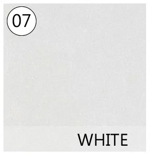 07 white Изготовленный На Заказ Мягкий золотой PU логотип пленка галька теплопередача футболка платье наклейки из золотистой фольги железная одежда золотистые железные виниловые нашивки - Цвет: 07 white