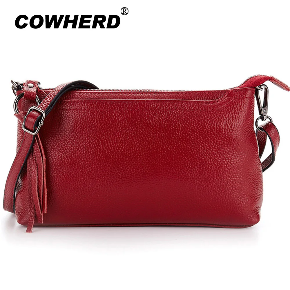 Женская сумка мессенджер из воловьей кожи 2020 женская модная через плечо с