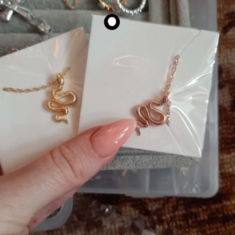 

Snake Pendant Necklace For Women Punk Clavicle Choker Necklace Neck Collar Fashion Jewelry