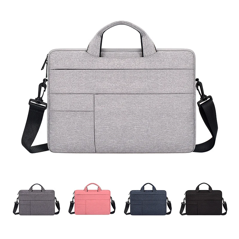 

Сумка для ноутбука 13 14 15 Противоударная подушка безопасности водонепроницаемая сумка через плечо для MacBook Air Pro 13,3 14,1 15,4 15,6 сумка-мессенджер