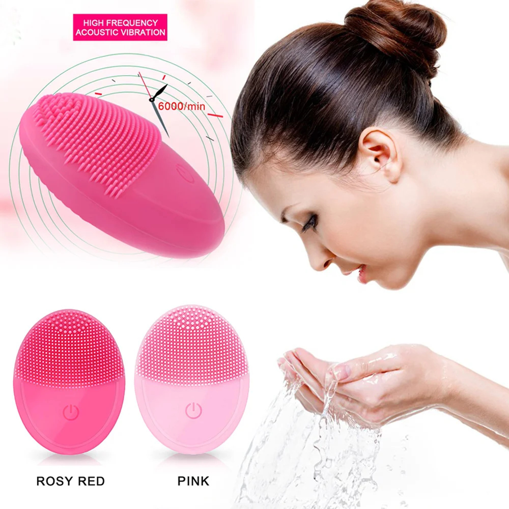 

Ultrasonic Skin Scrubber Facial Cleaner Machine Face Blackhead Remover Face Cleaner Brush Acne Needle Skin Care Tool