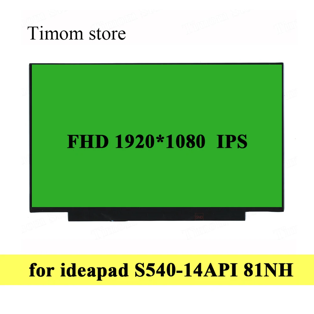 Для ноутбука Lenovo ideapad S540-14API 81NH S540-14 S540 14API ЖК-монитор без винтовых отверстий FHD