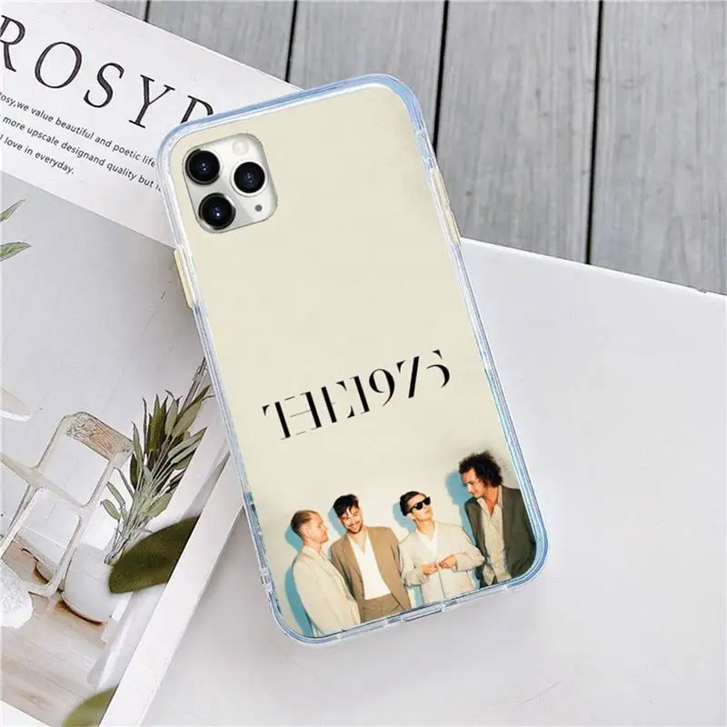 

Rock Band The 1975 fashion luxury Phone Case for iPhone 11 12 pro XS MAX 8 7 6 6S Plus X 5S SE 2020 XR Anti-fall funda
