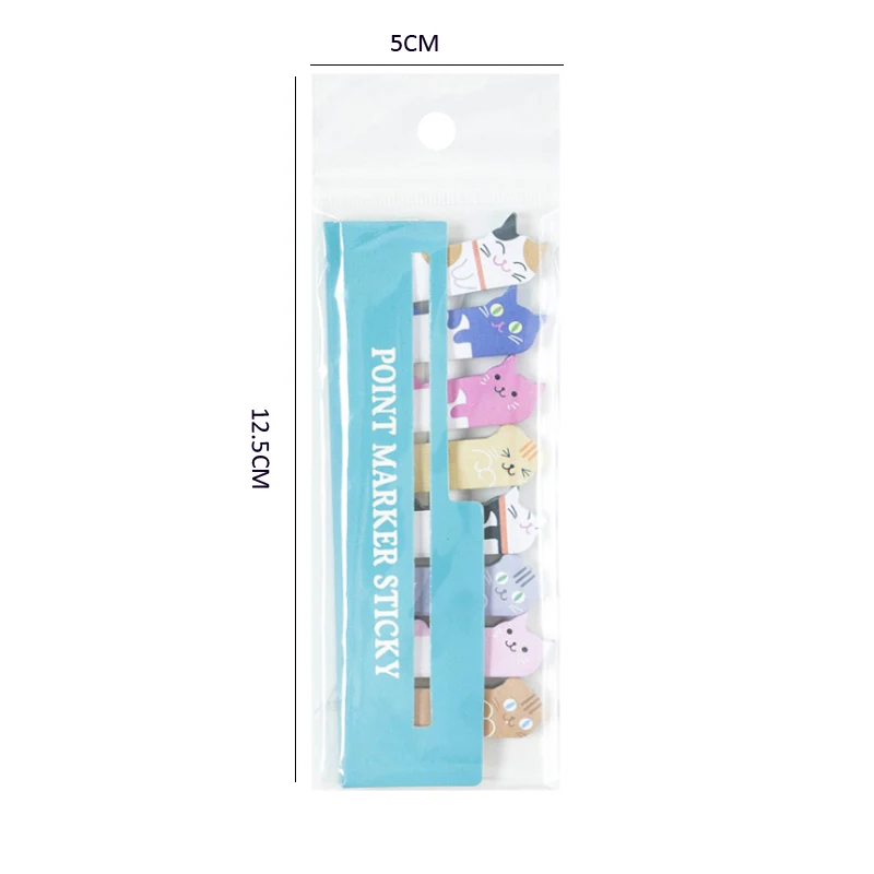 

240pcs Mini Cute Animal row Memo Pad Sticky Notes Taro cat Memo Notebook Note Paper Stickers School Supplies