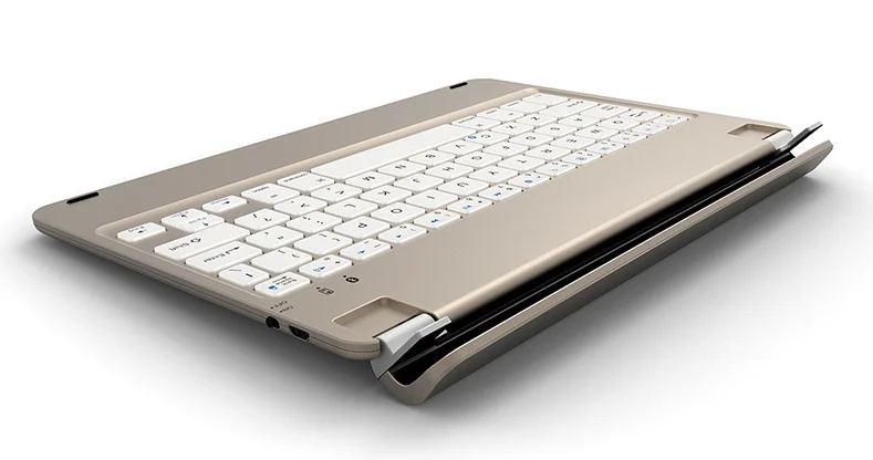 golden Kemile для ipad pro 9. 7 Беспроводная Bluetooth клавиатура Folios чехол для Apple ipad Air 2 клавиатура для ipad 9,7 дюймов - Цвет: golden