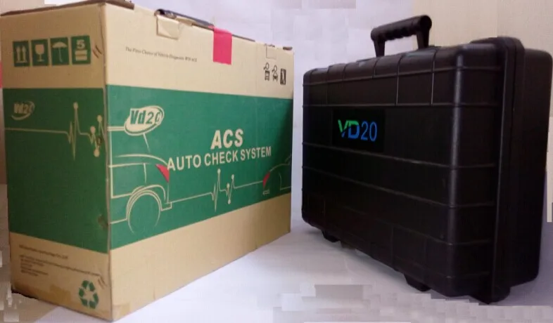 Автомобильный диагностический инструмент VD20 VCS сканер OBD II OBD2 Поддержка бензина и