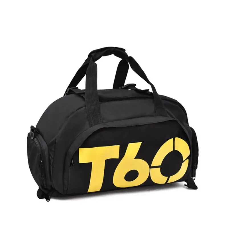 Рюкзак для мужчин Черная Спортивная Сумка женщин отделение обуви