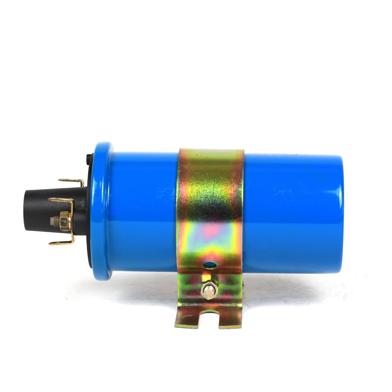 Катушка зажигания SherryBerg синего цвета, 12 Вольт, синяя, подходит для VOLKSWAGEN type 1 BUG type 2 BUS type 3 GHIA THING rep. Для bosch empi